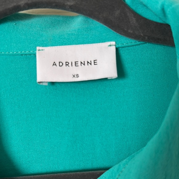 Adrienne Teal Blouse - Picture 2 of 4